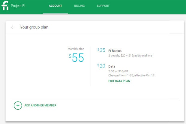 Project Fi Group Plan