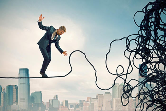 risk complexity tightrope
