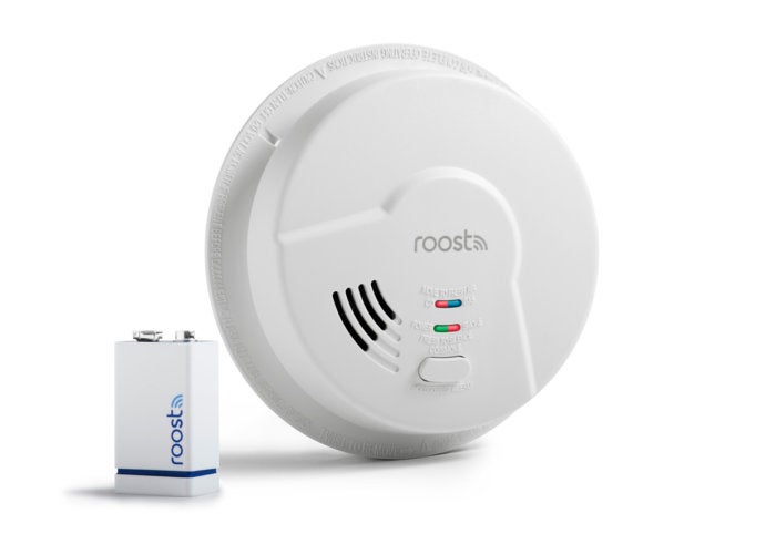 roost smart smoke alarm with battery