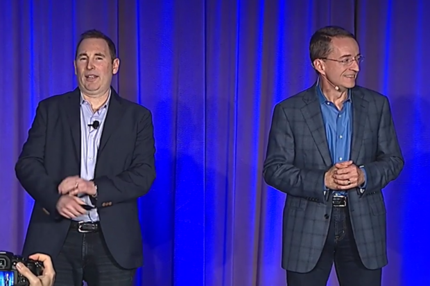 AWS VMware IaaS cloud Andy Jassy Pat Gelsinger