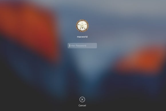 custom login screen for mac os x sierra