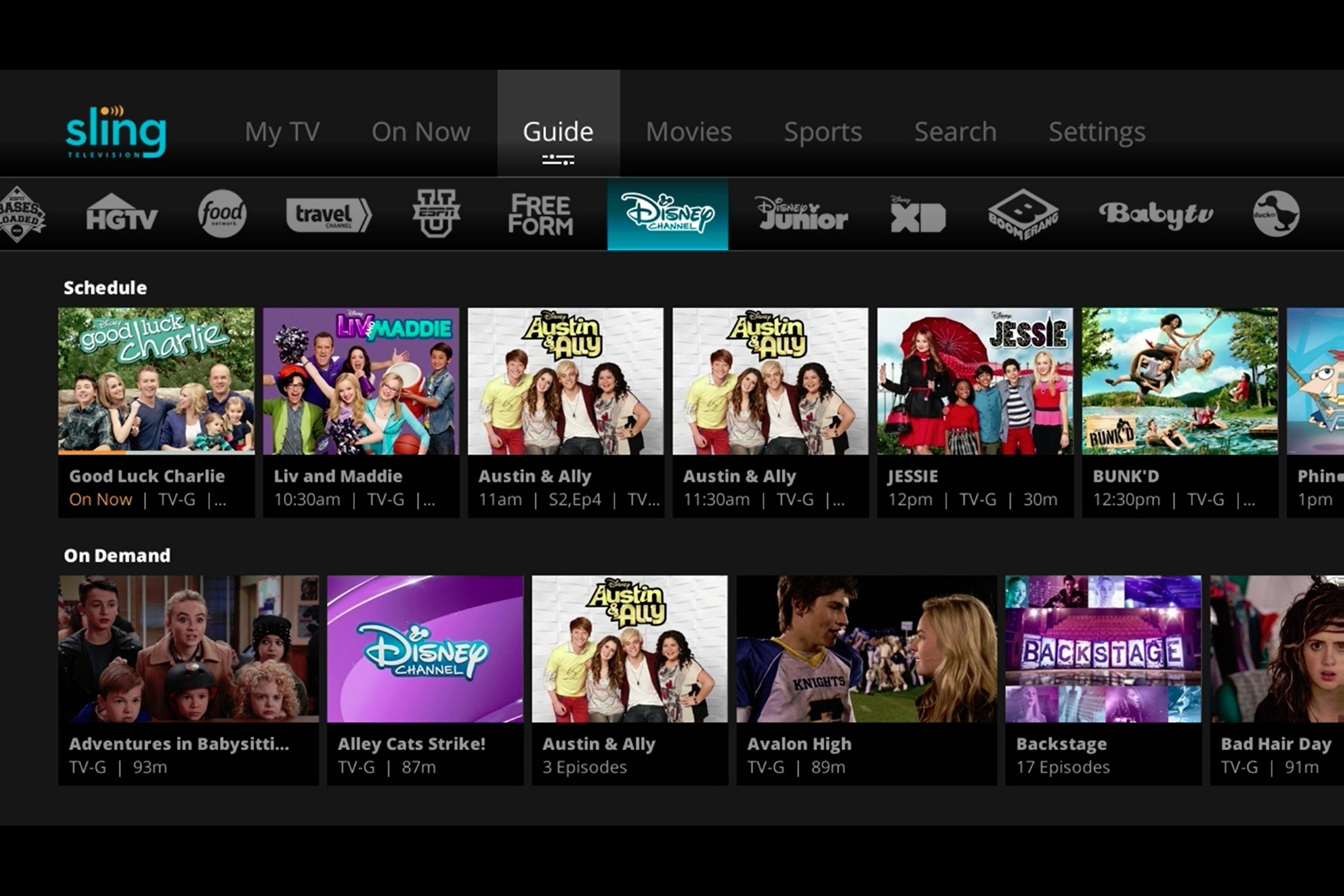 sling tv guide: all the channels, all the restrictions, in one chart