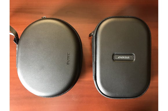 Sony and Bose cases are similar in size