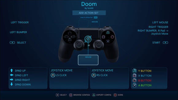 steam api dualshock