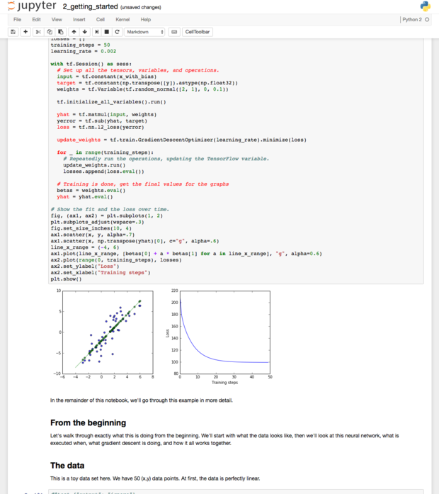 Does Jupyter Notebook Have Tensorflow