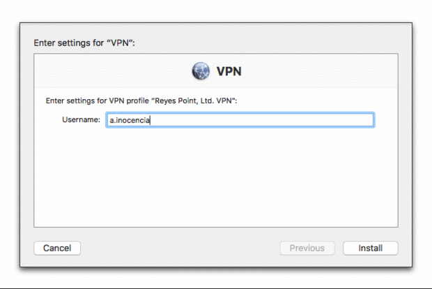 macos server vpn on macstadium