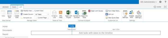 SharePoint 2013 - sync task lists into Outlook