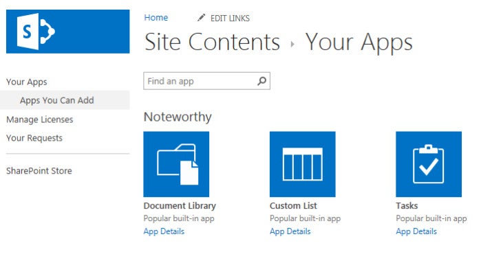 SharePoint 2013 - create document library - step 3