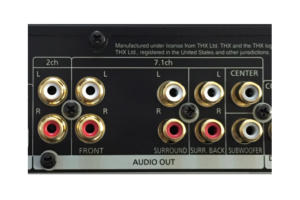 analog audio outputs