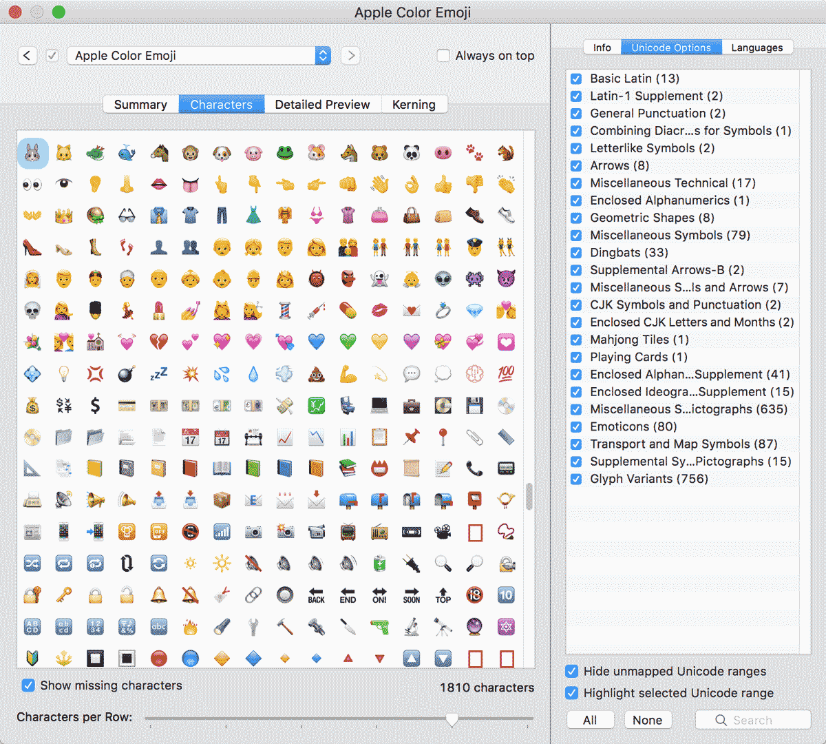 windows apple emoji font