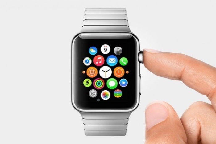 apple watch home finger