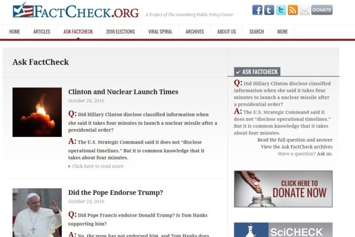 election sites factcheckorg nov 2016