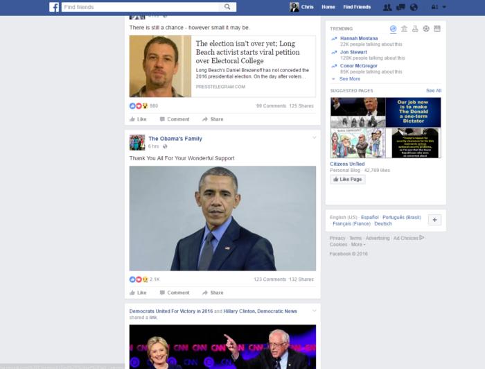 facebook democratic page