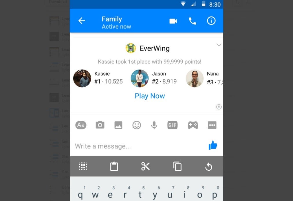 messenger to go on facebook