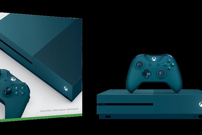 Microsoft Xbox One S 500GB - Gears of War 4 Blue Special Edition Special  Edition Bundle