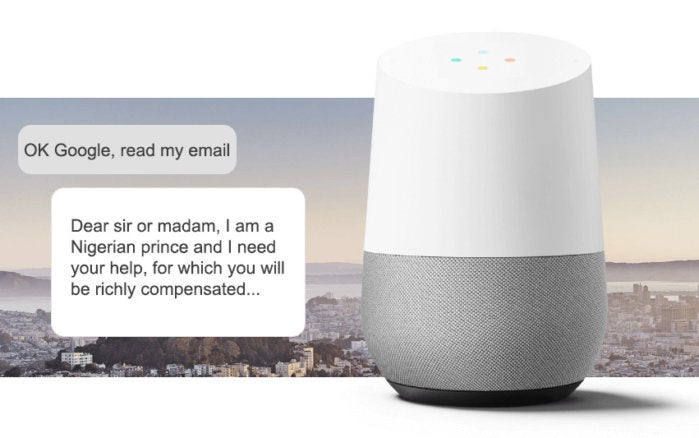 google home fixes email