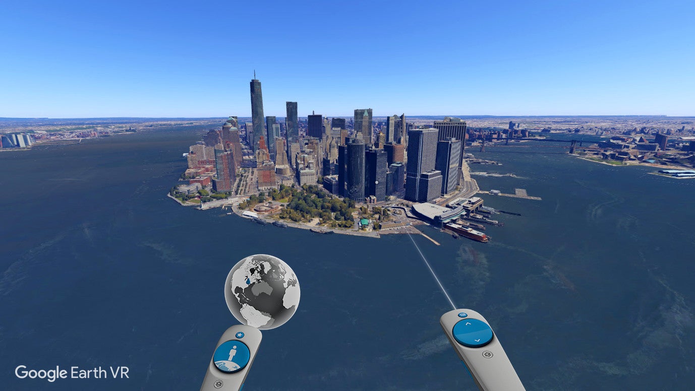 is google earth vr street view 3d