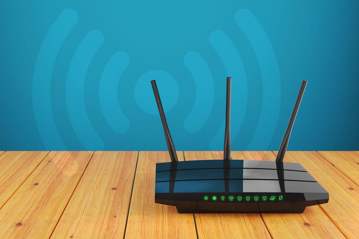 Find the address of your router |