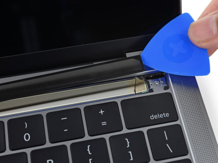 macbook pro touch bar teardown touch id