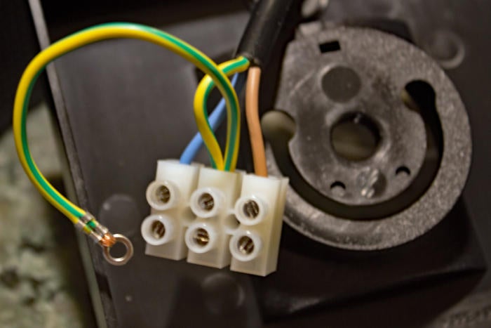 Netatmo Presence wiring block