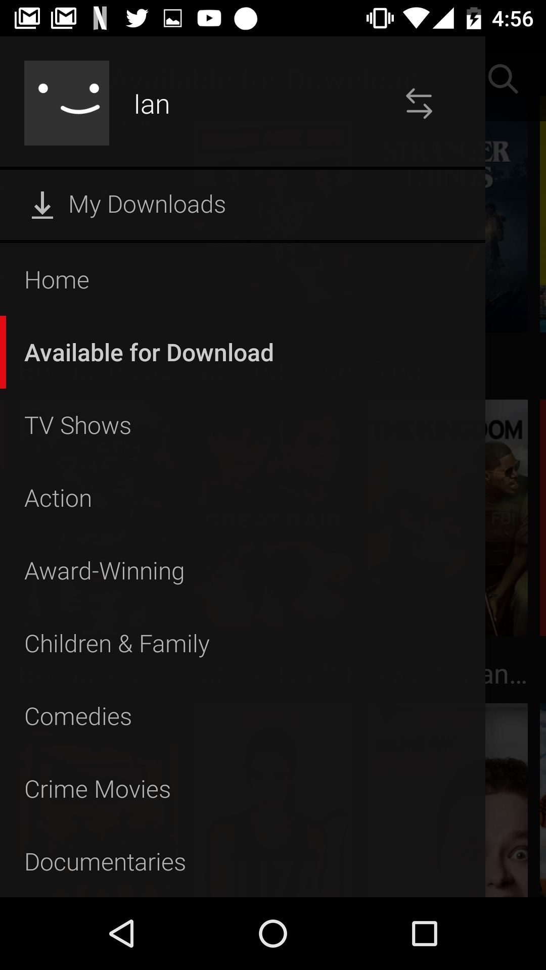 netflix download offline