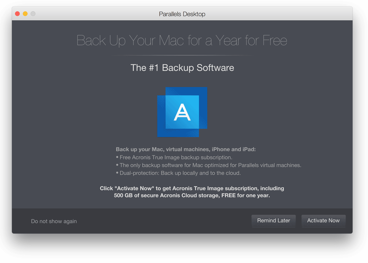 acronis true image parallels mac