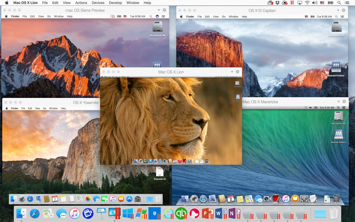 install mac os sierra on parallels