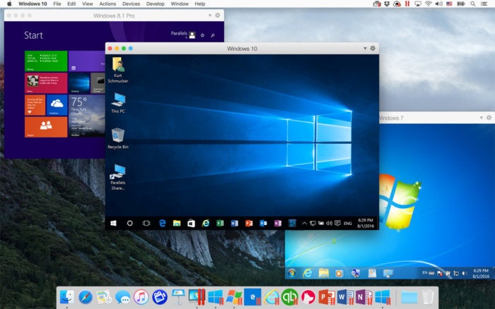 parallels desktop 12 running windows