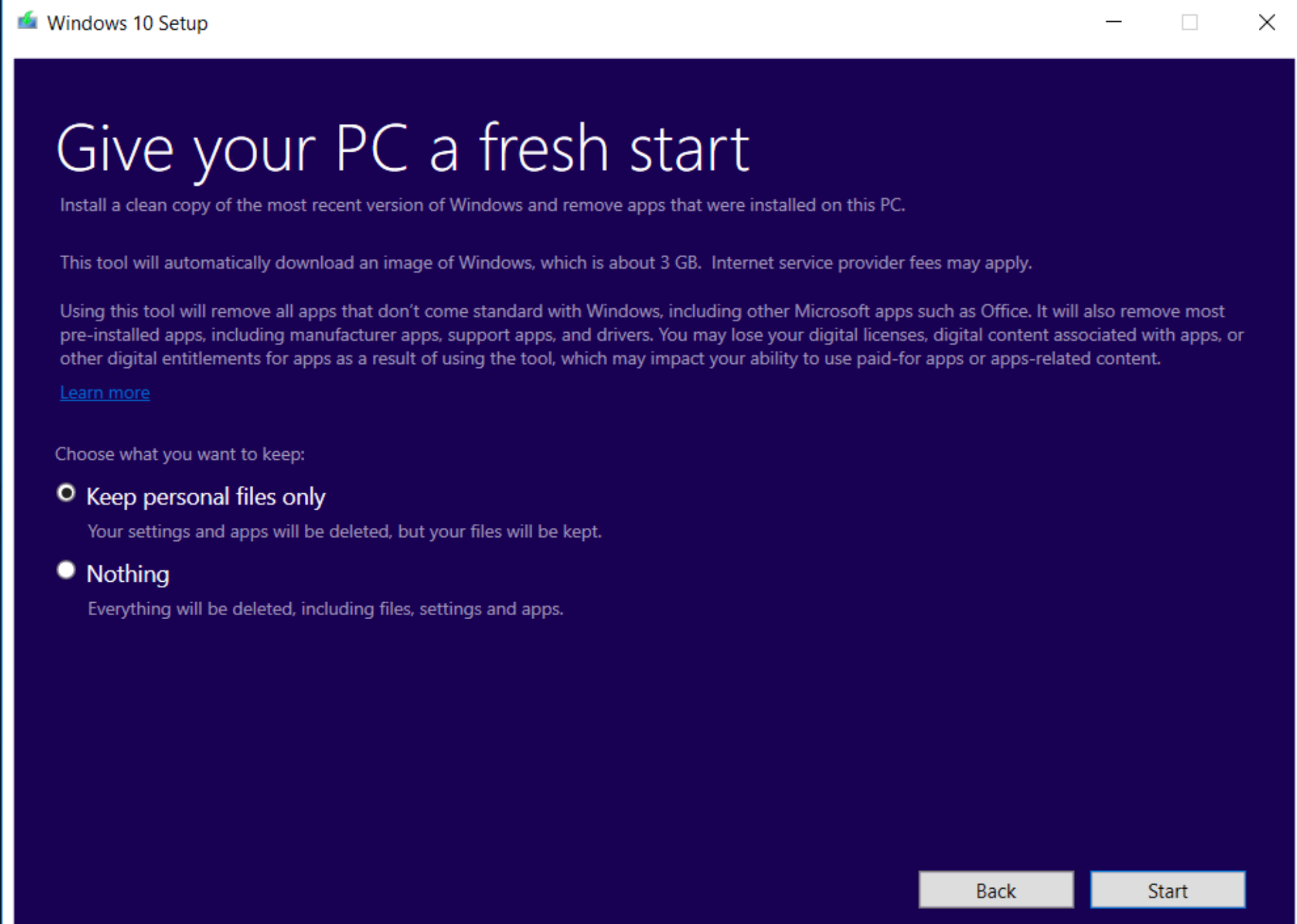 How To Reinstall Windows 10 Without Any Bloatware Pcworld - 