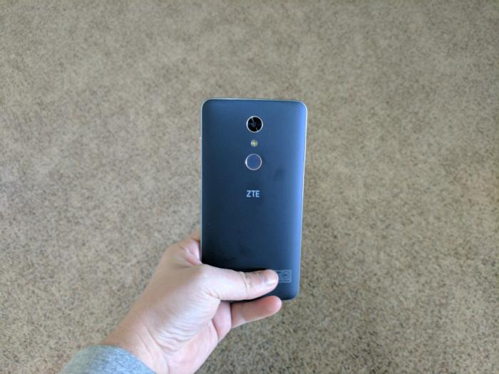 zmax pro back of phone