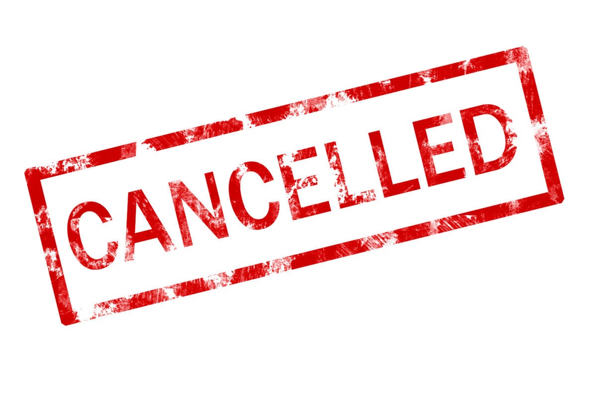 Cancelable JavaScript promises cancelled