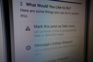 Facebook fake news