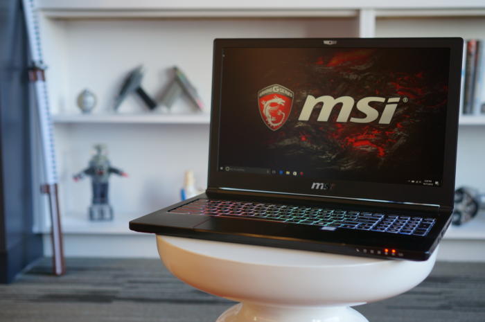 msi gs63vr beauty