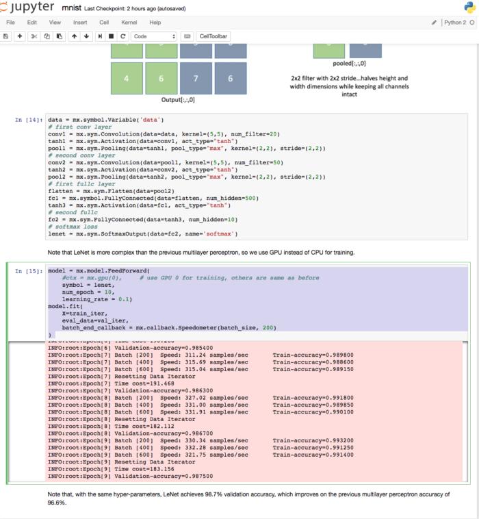 Mxnet store tutorial python