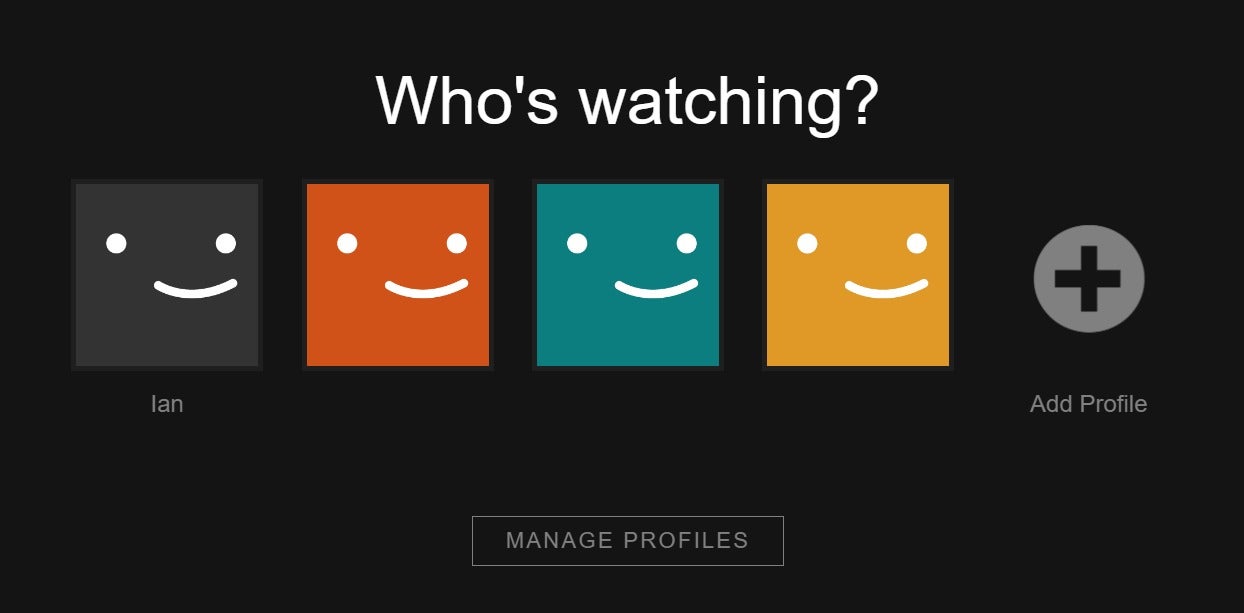 Netflix Who S Watching Screen