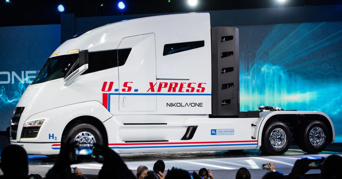 nikola semi truck cost