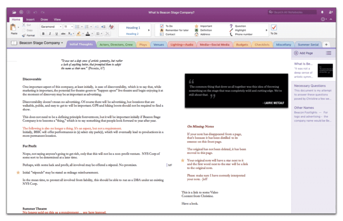 Microsoft OneNote