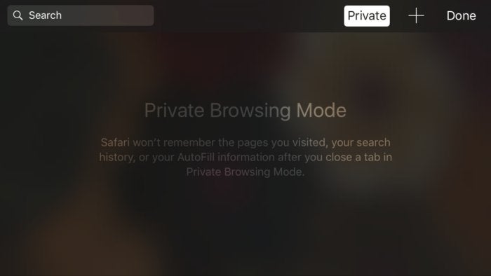 privatei safari ios private browsing