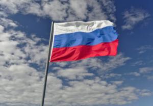 Russia flag Russian