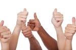 thumbs up multicultural