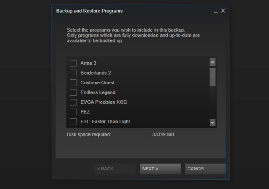 pre installed steam games