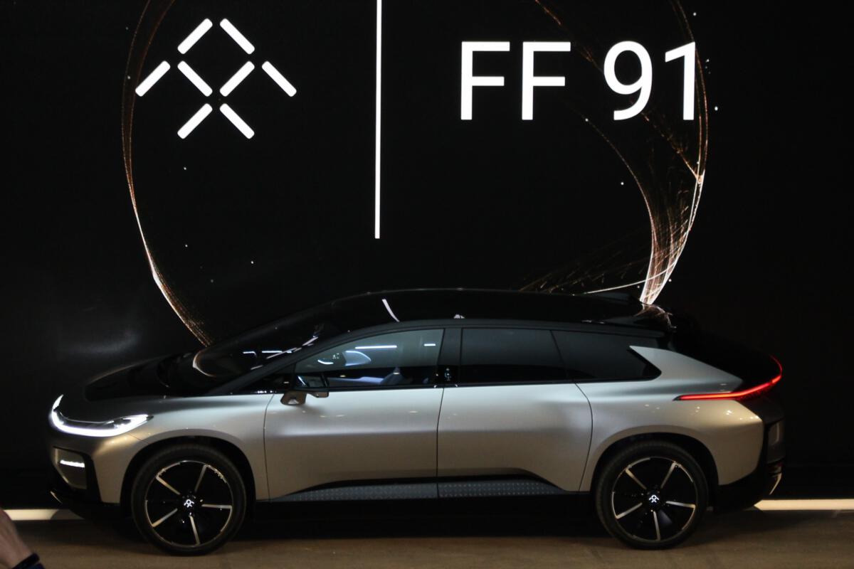 Faraday Future’s FF 91 is an SUV-shaped supercar with a lot of promises to keep ...