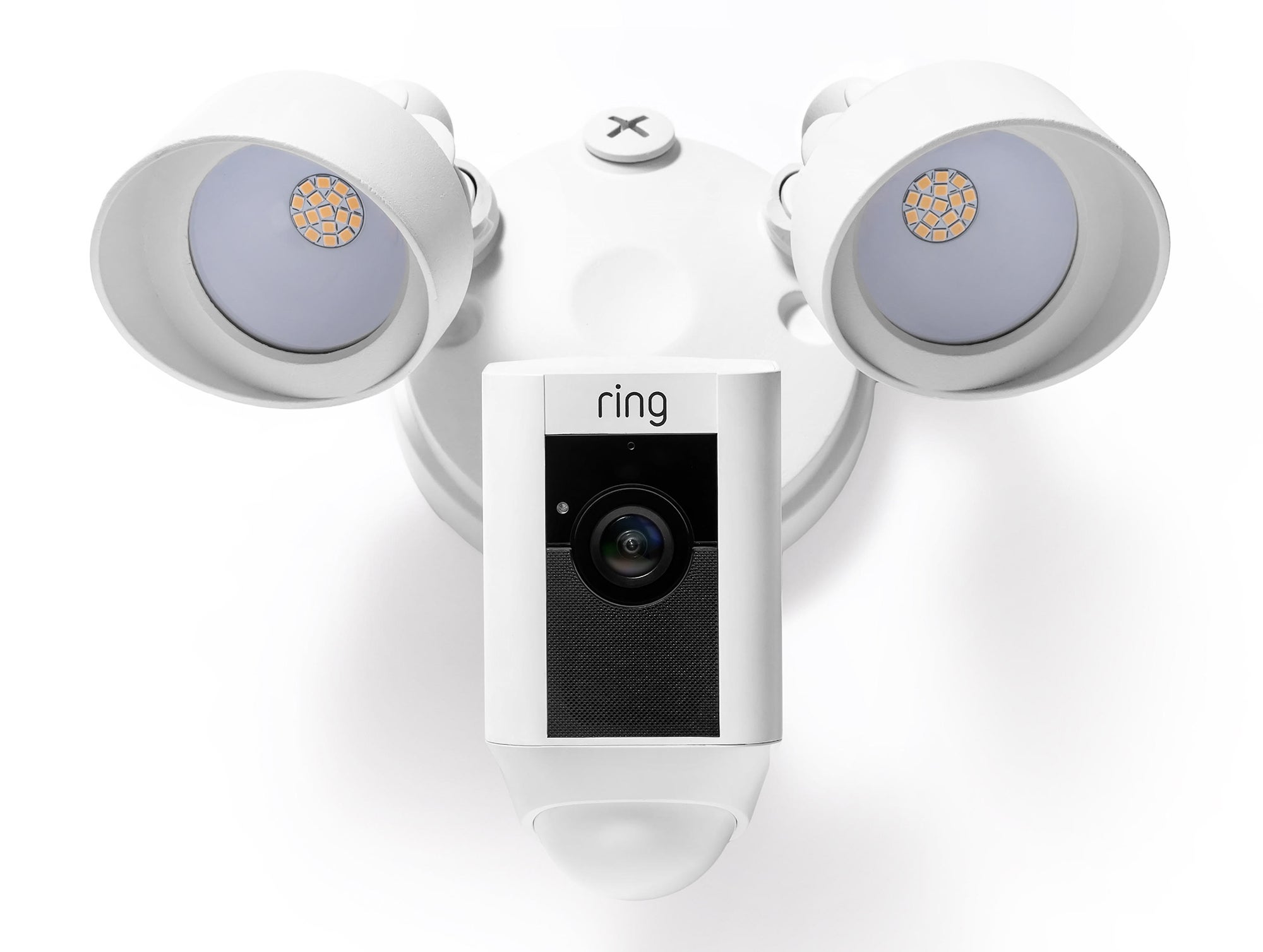 The Ring Floodlight Cam uses Wi-Fi 