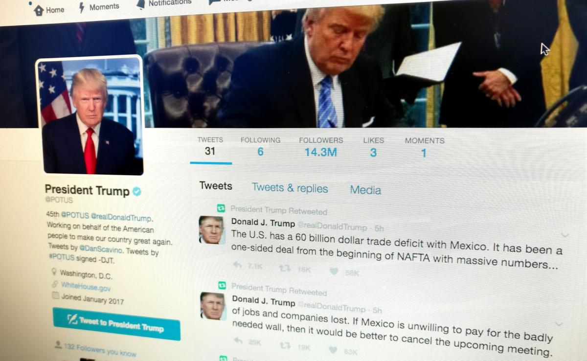 Twitter security tips that we can learn from the Trump administration - The  Washington Post