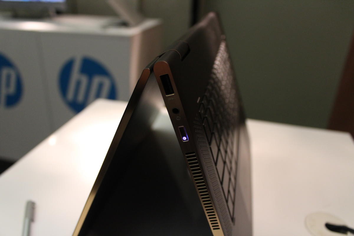 HP Spectre x360 15 2017 Side View 1