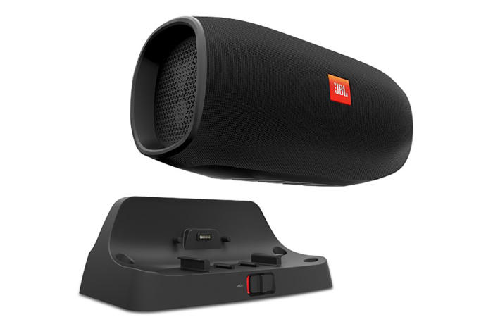 JBL’s BassPro Go is a hybrid car speaker that you can undock and use as a wireless Bluetooth speaker