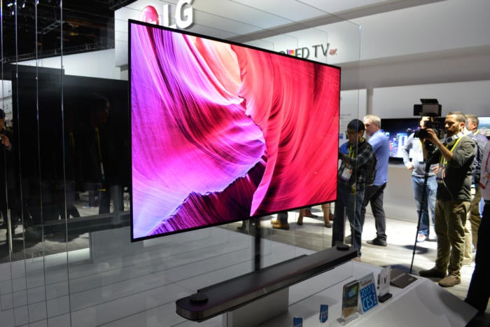 LG OLED TV at CES 2017