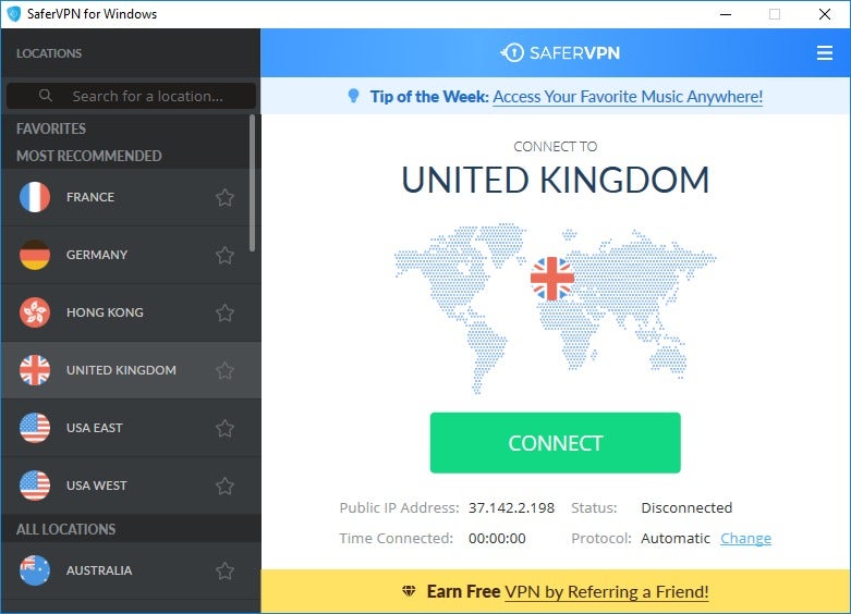 best vpn for laptop free