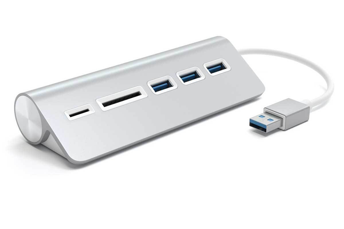 Satechi Aluminum Usb 3 0 Hub Card Reader Review Easy Access To Satechi Aluminum Usb 3 0 Hub Card Reader Review Easy Access To Ports For Your Mac Macworld