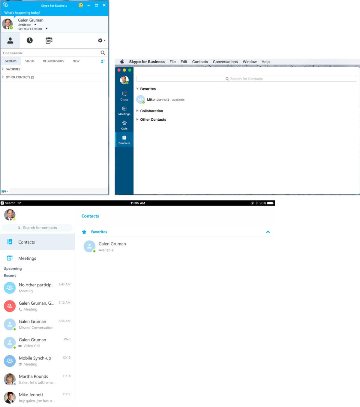 skype for business set up